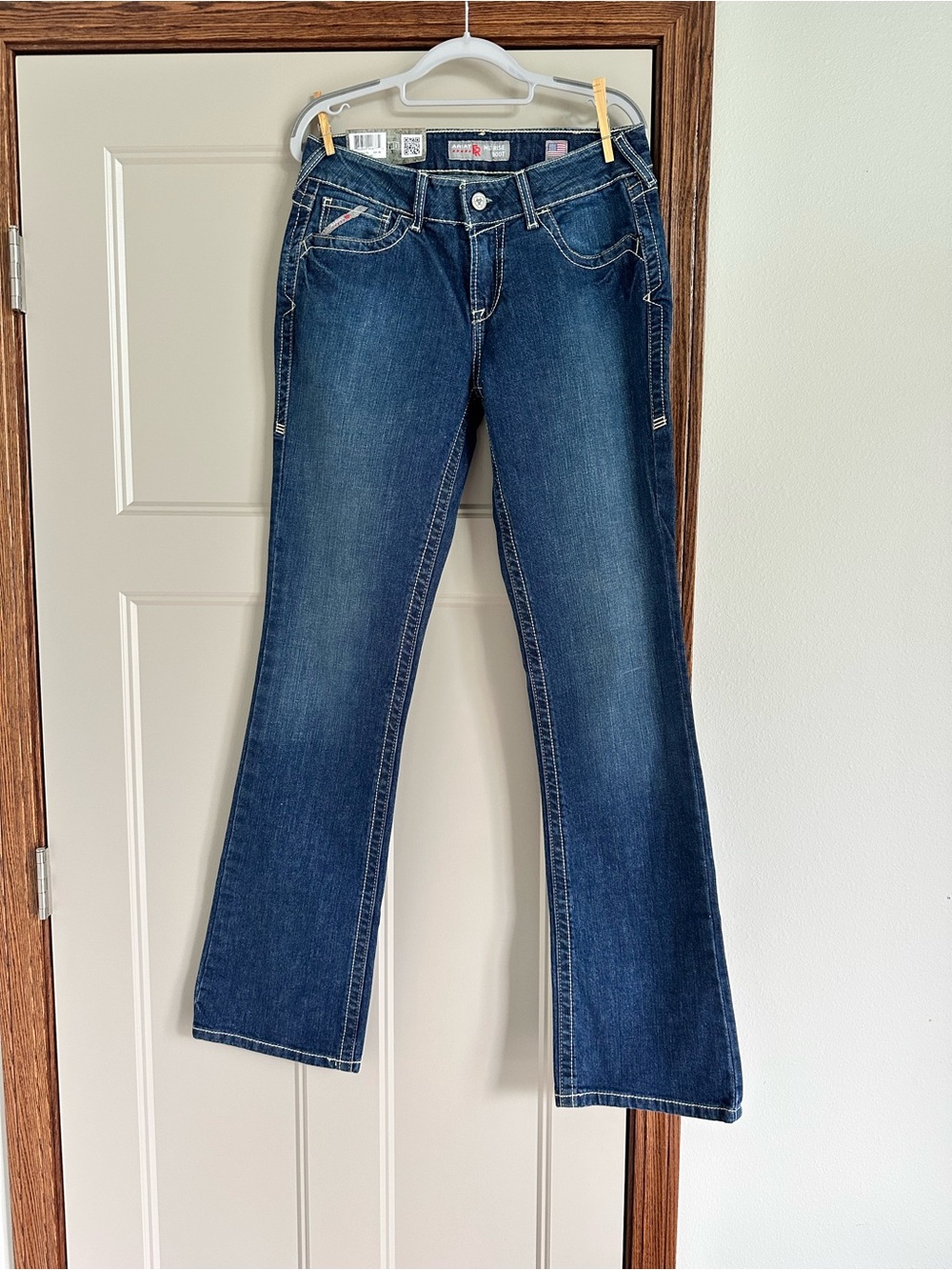 NWT Women’s Ariat FR Flame Resistant DuraStretch Basic Boot Cut Jean 28L